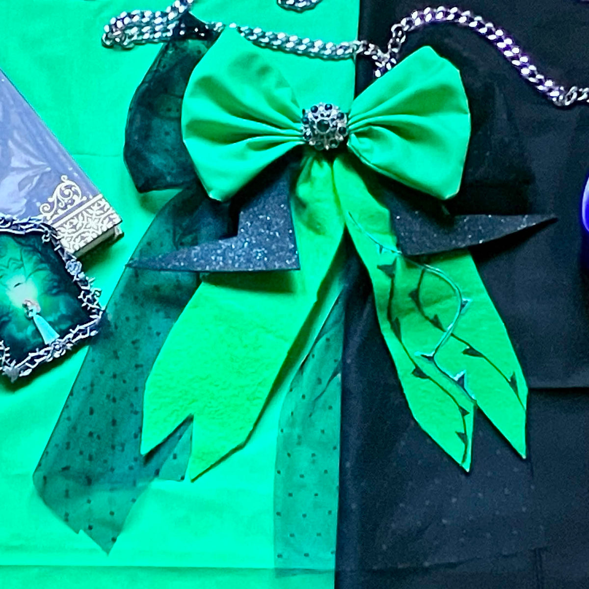 Diasomnia themed Hairbows