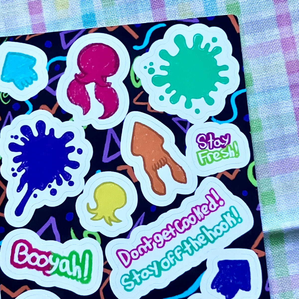 Splatoon Sticker Sheet