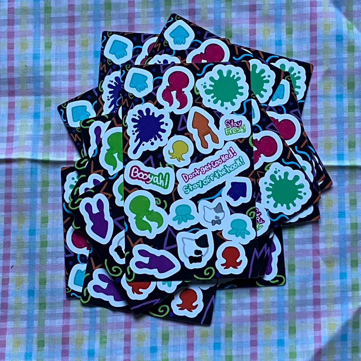 Splatoon Sticker Sheet