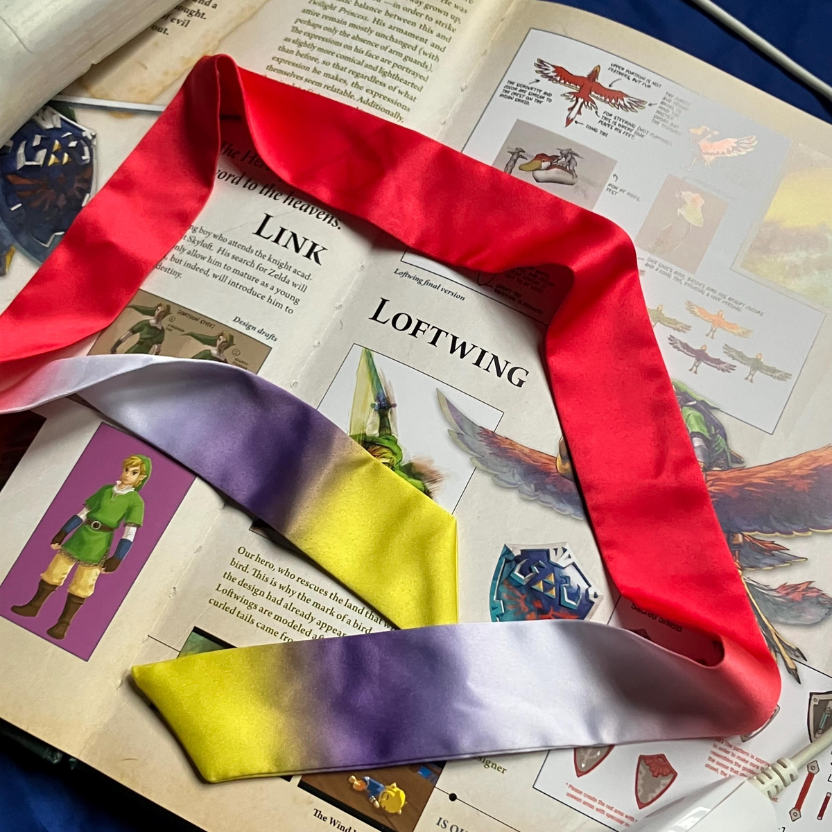 LOZ: Crimson Loftwing Hair Ribbon